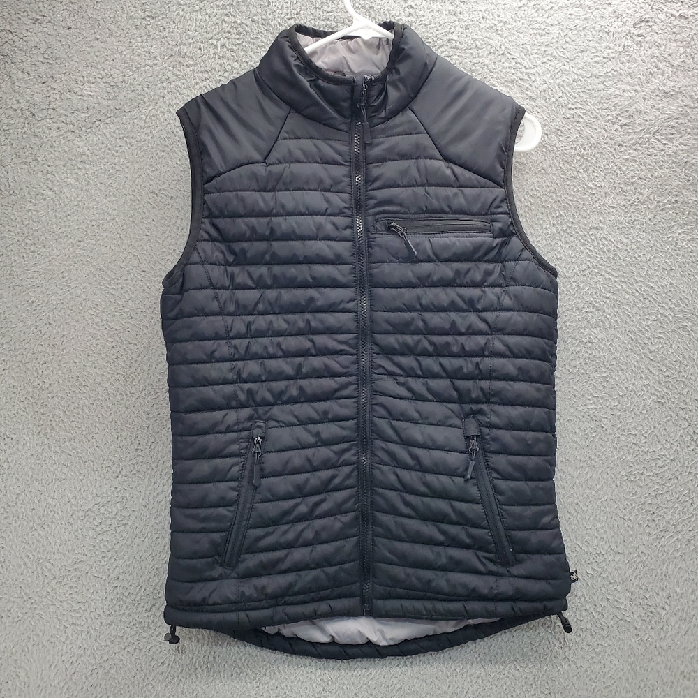Nat Nast Puffer Vest Mens Size Small Black